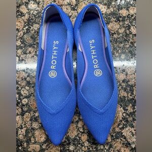 Rothy’s Cornflower Point Flat